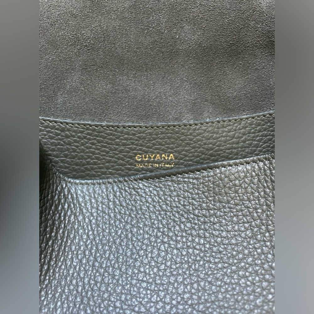 Cuyana Black Pebbled Leather Crossbody Bag - Picture 6 of 6